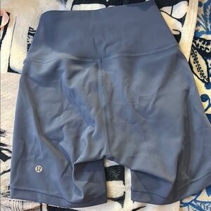 Lululemon Athletica oasis Blue Bike Shorts